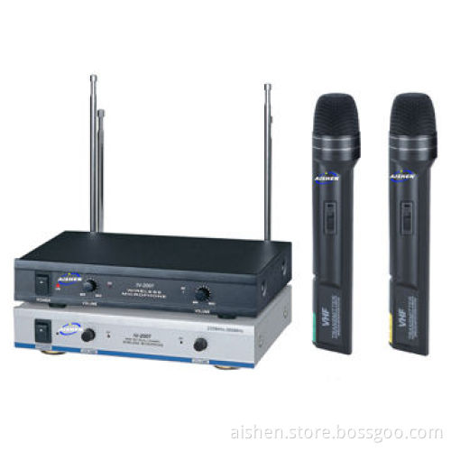 VHF Wireless Microphone with 50m Operating Distance